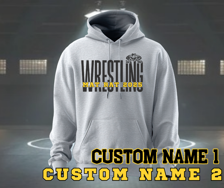 Mat Rat 2025 Wresting Hoodie