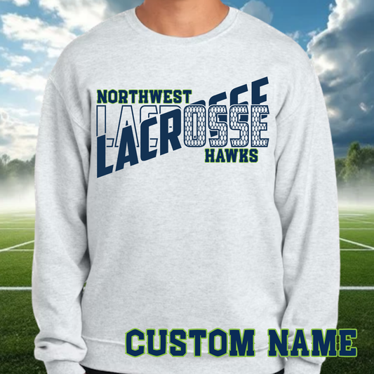 NW Lacrosse Crewneck