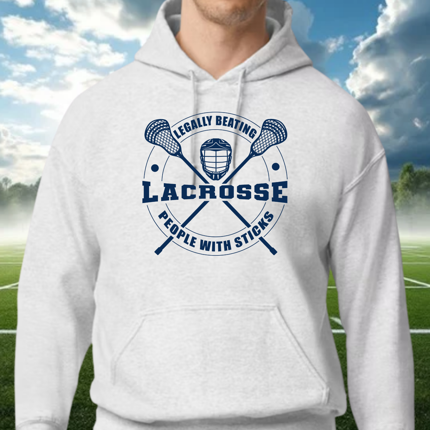 Legally Beating People With Sticks Hoodie