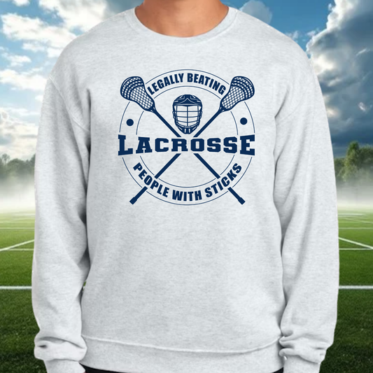 Legally Beating People With Sticks Crewneck