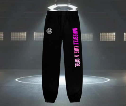 MRWC Wrestle Like a Girl Sweatpants