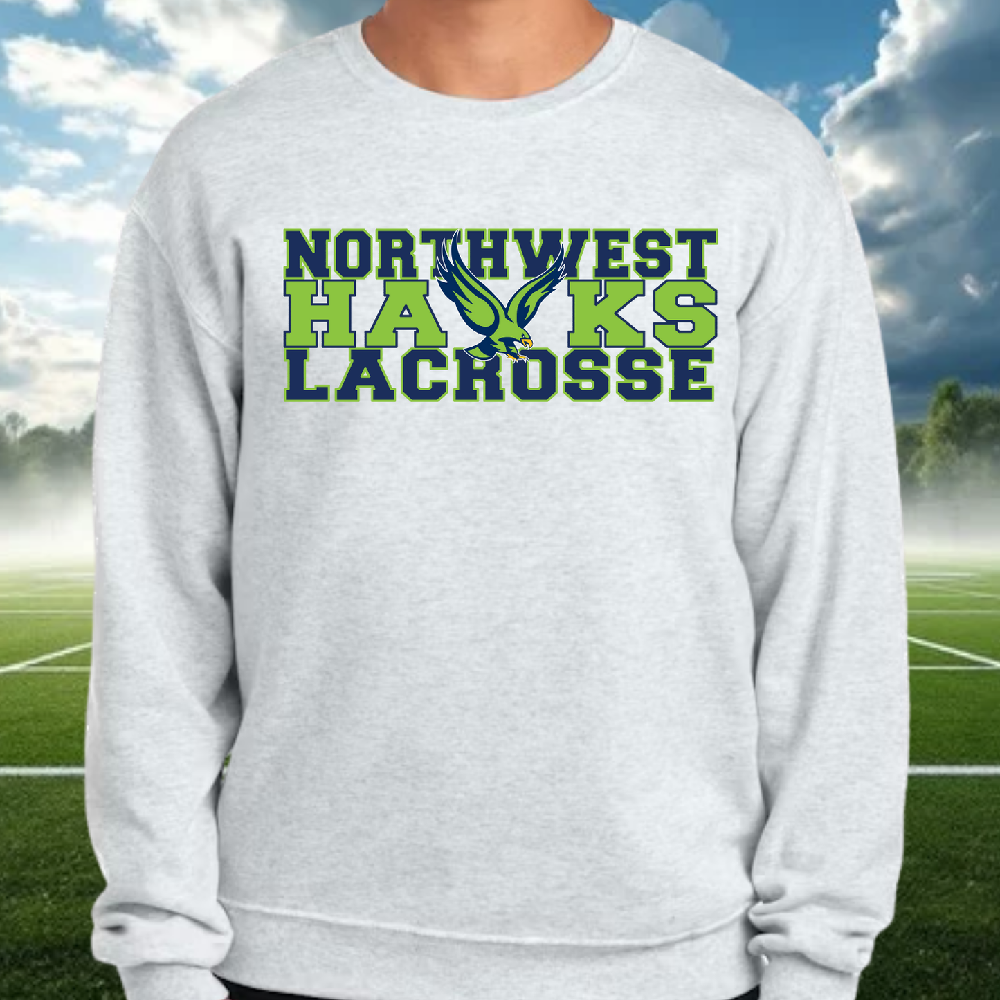 Northwest Hawks Lacrosse Crewneck