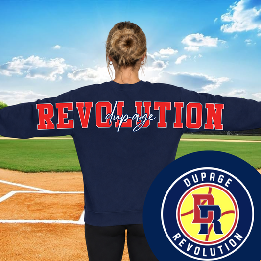 Full Span Solid Revolution Crewneck