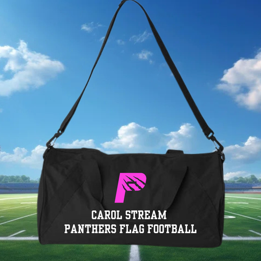 Carol Stream Panthers Barrel Duffel Bag