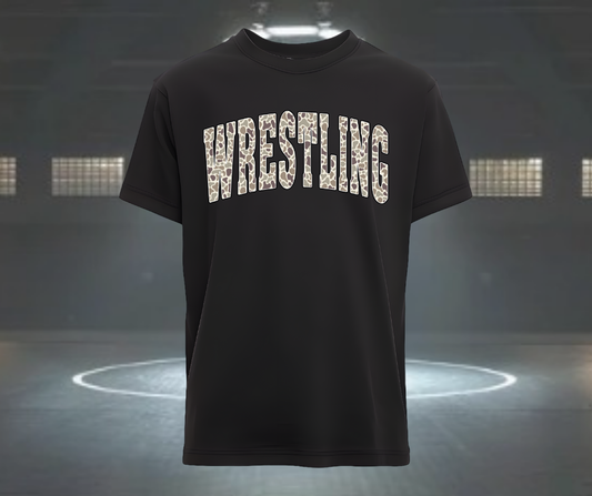 Camo Wrestling T-Shirt