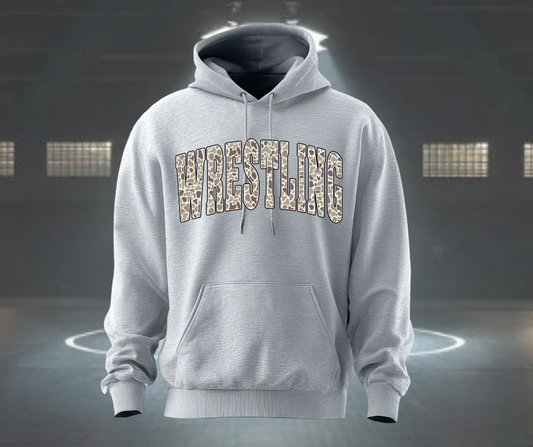 Camo Wrestling Hoodie