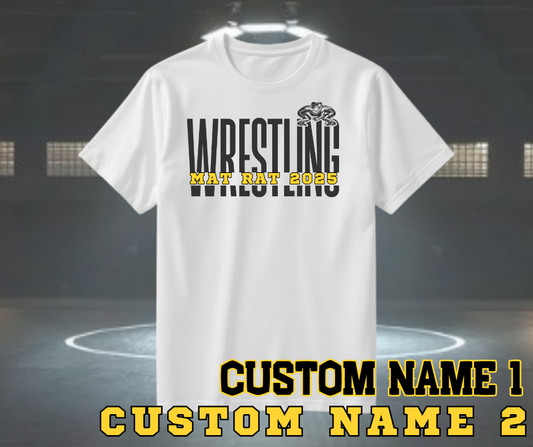 Mat Rat 2025 Wrestling T-Shirt