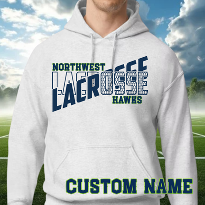 NW Lacrosse Hawks Hoodie