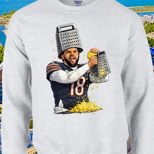 Cheese Grater Caleb Crewneck