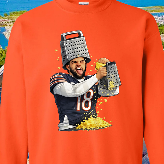 Cheese Grater Caleb Crewneck