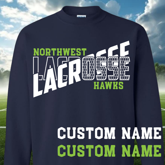 NW Lacrosse Crewneck