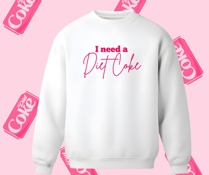 I need a Diet Coke Crewneck