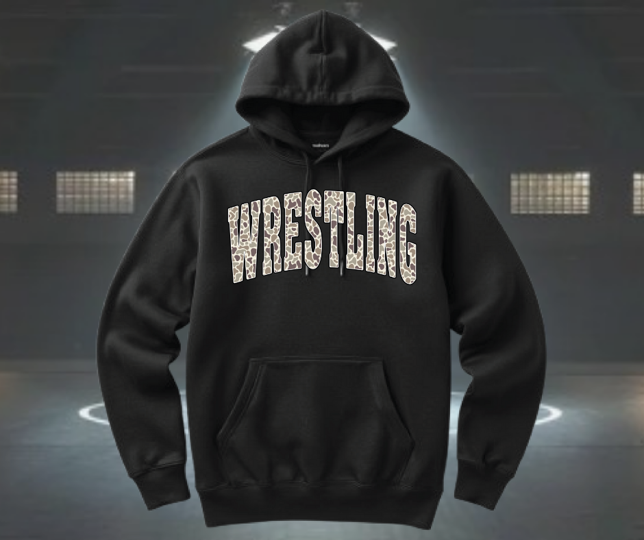 Camo Wrestling Hoodie
