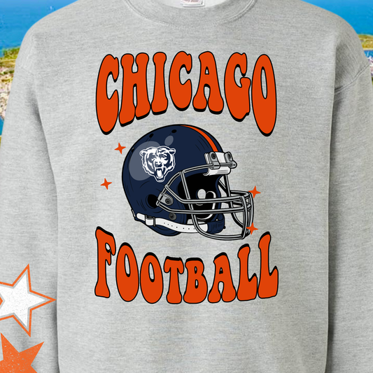 Groovy Chicago Bears Crewneck