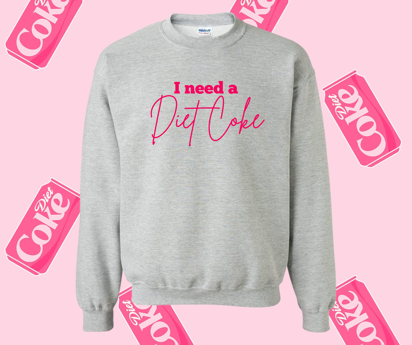 I need a Diet Coke Crewneck