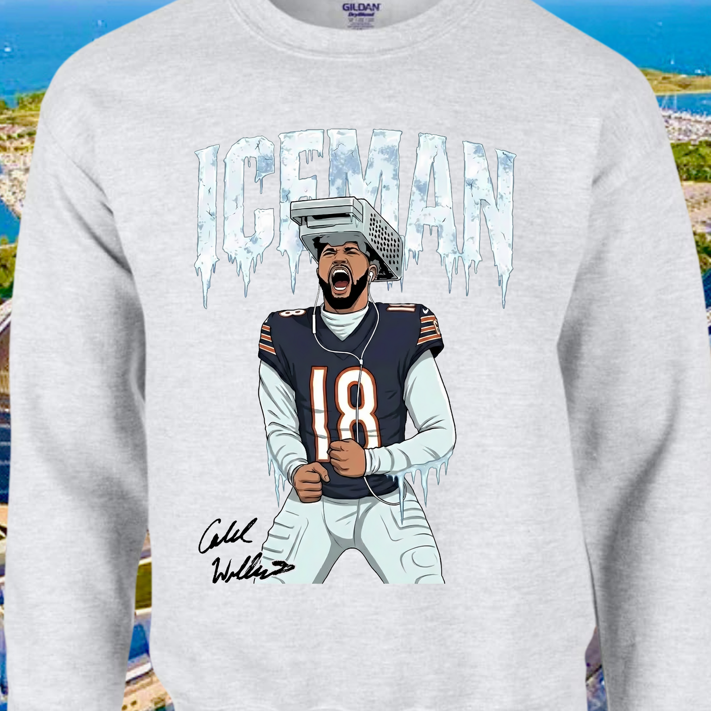 Cheese Grater ICEMAN Crewneck