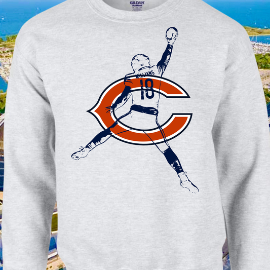 Chicago Bears Logo Williams Crewneck