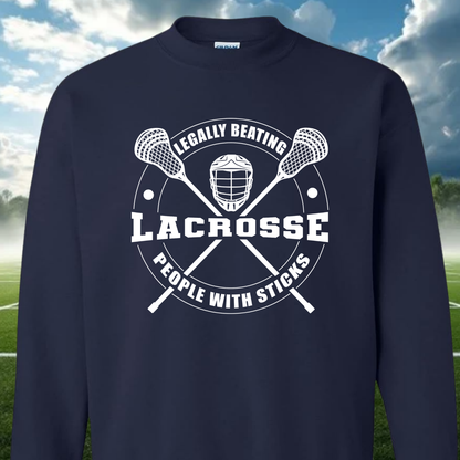 Legally Beating People With Sticks Crewneck