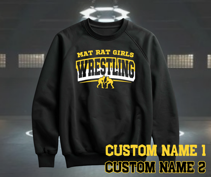 Mat Rat Girls Wrestling Crewneck