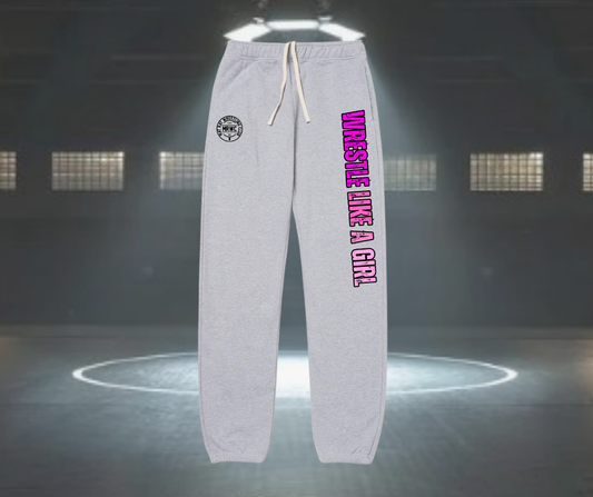 MRWC Wrestle Like a Girl Sweatpants