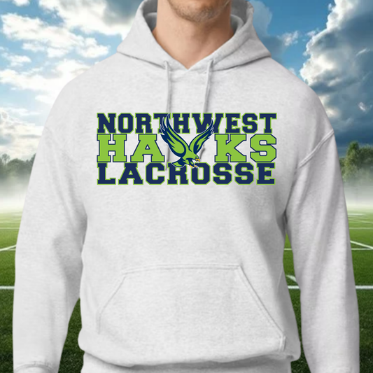 Northwest Hawks Lacrosse Hoodie