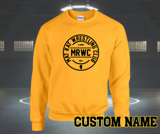 MRWC Circle Yellow Crewneck