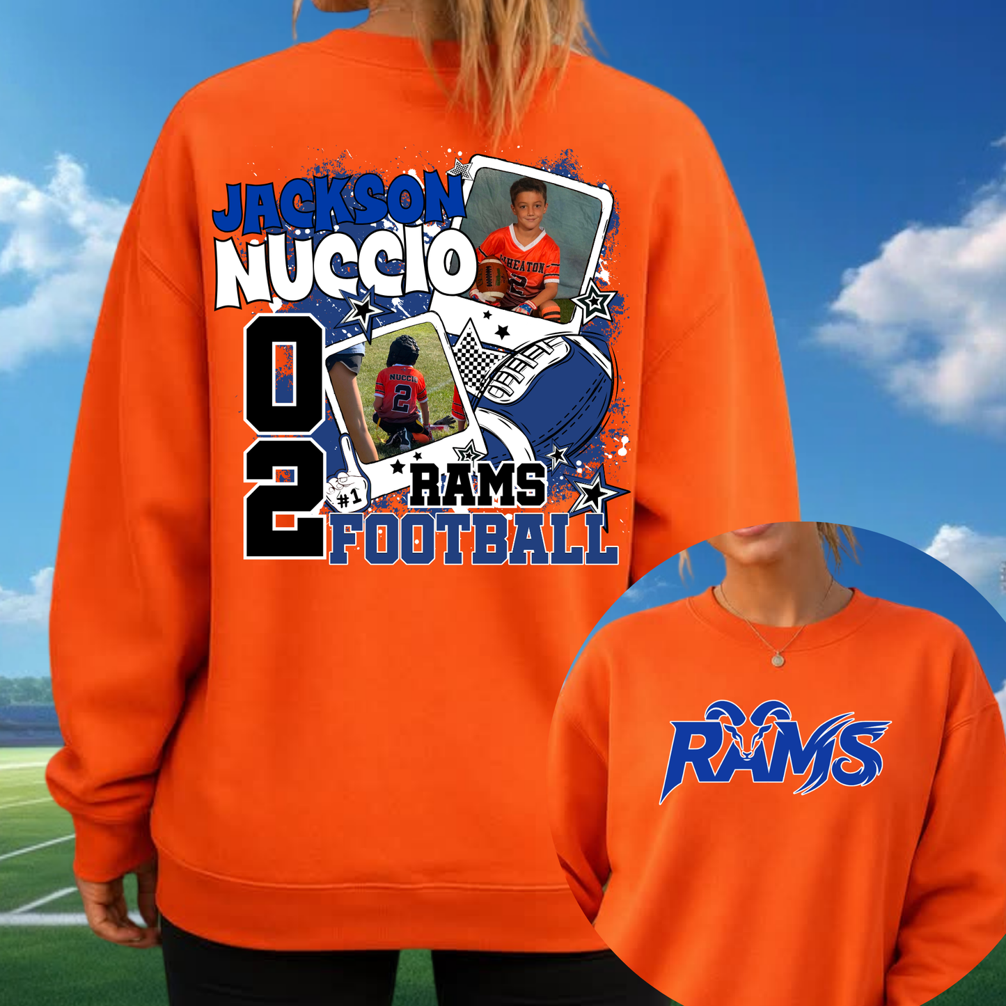 Wheaton Rams Athlete Highlight Back
