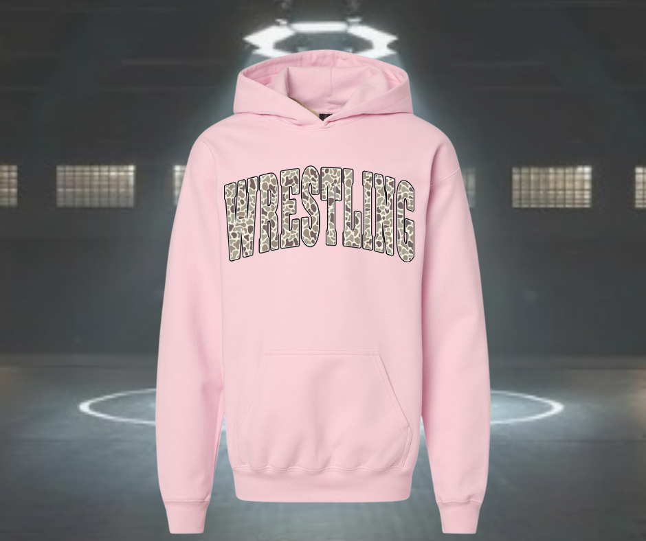 Camo Wrestling Hoodie