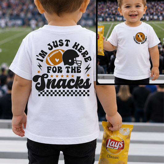 I'm Just Here for the Snacks Lil Bro/Lil Sis