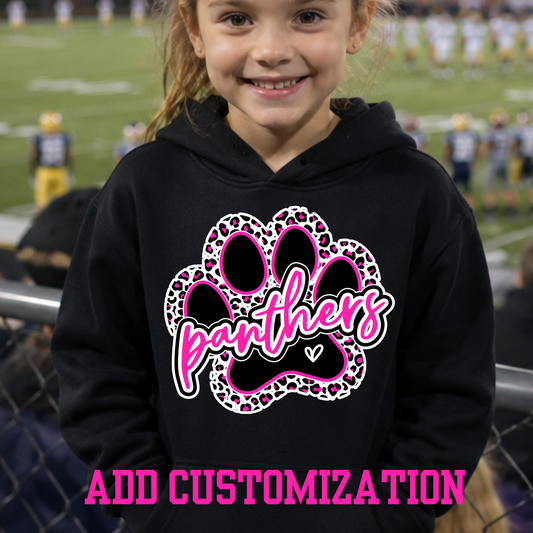 Panthers Paw Cheetah Pink or Gold