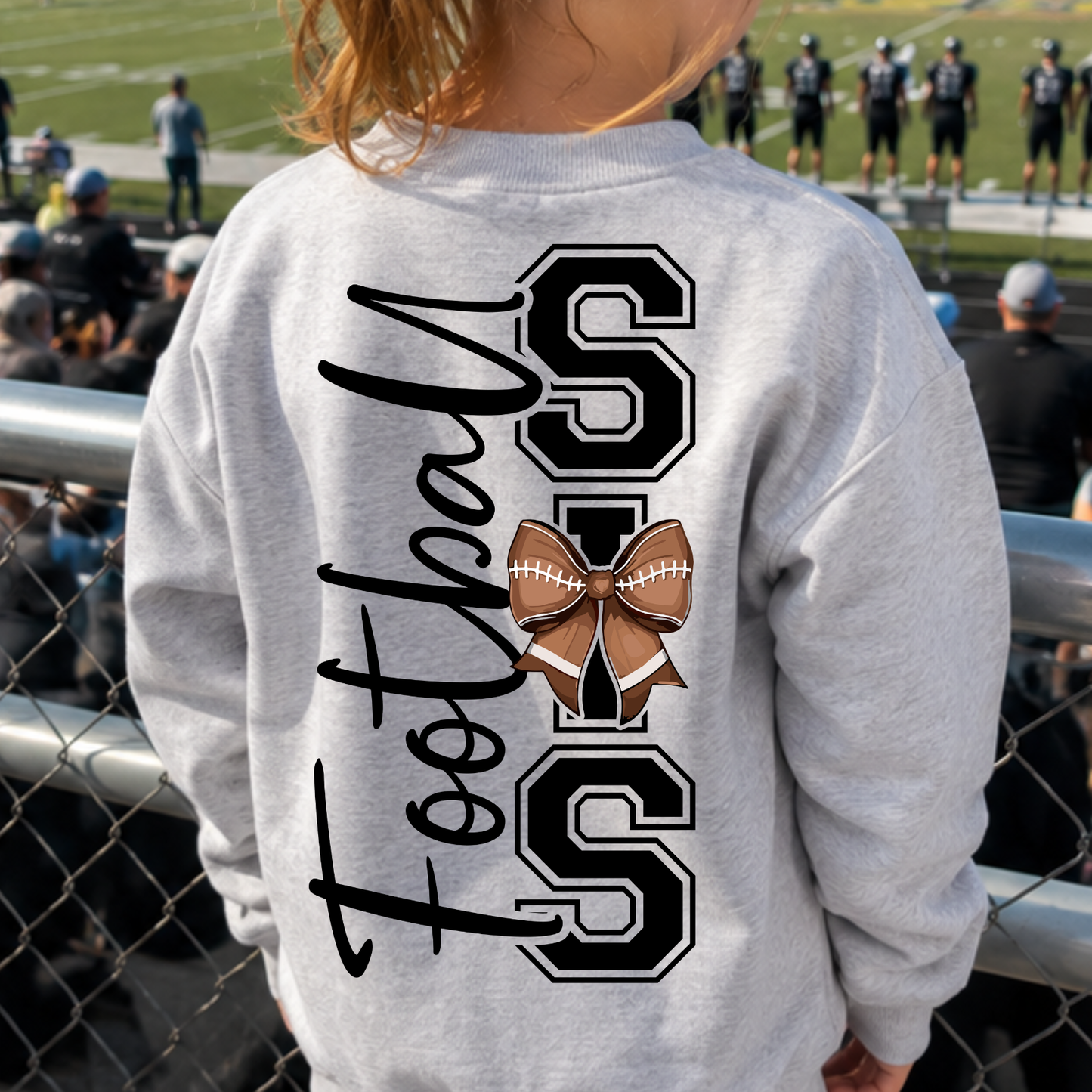 Football Sis Bow