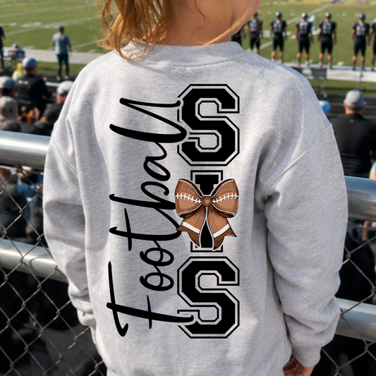 Football Sis Bow