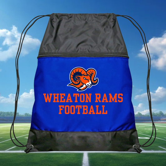 Wheaton Rams Drawstring Bag