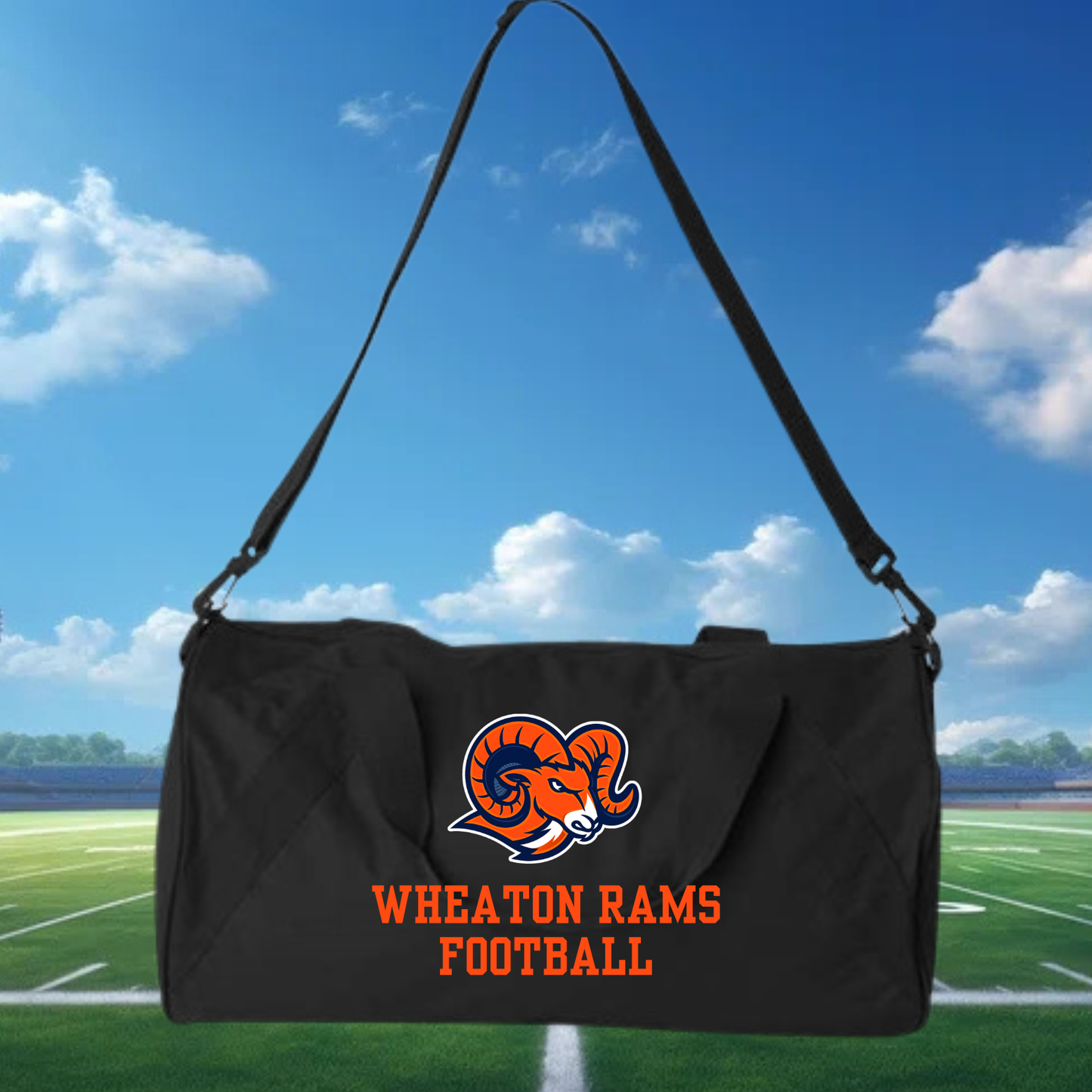 Wheaton Rams Barrel Duffel Bag