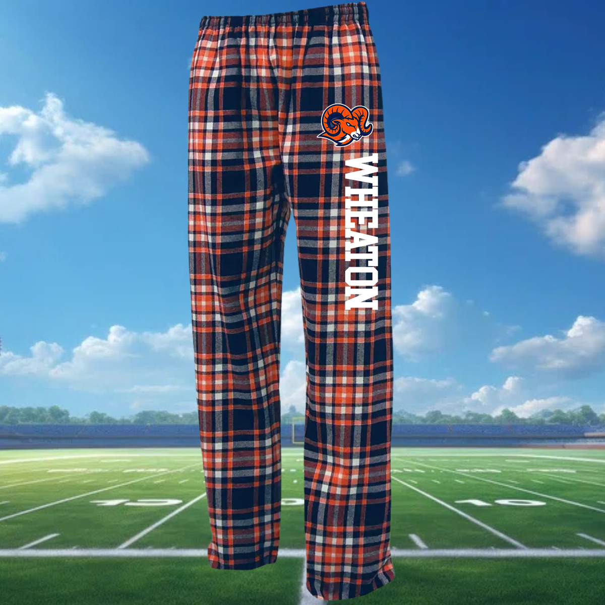 Flannel Pants Wheaton Rams