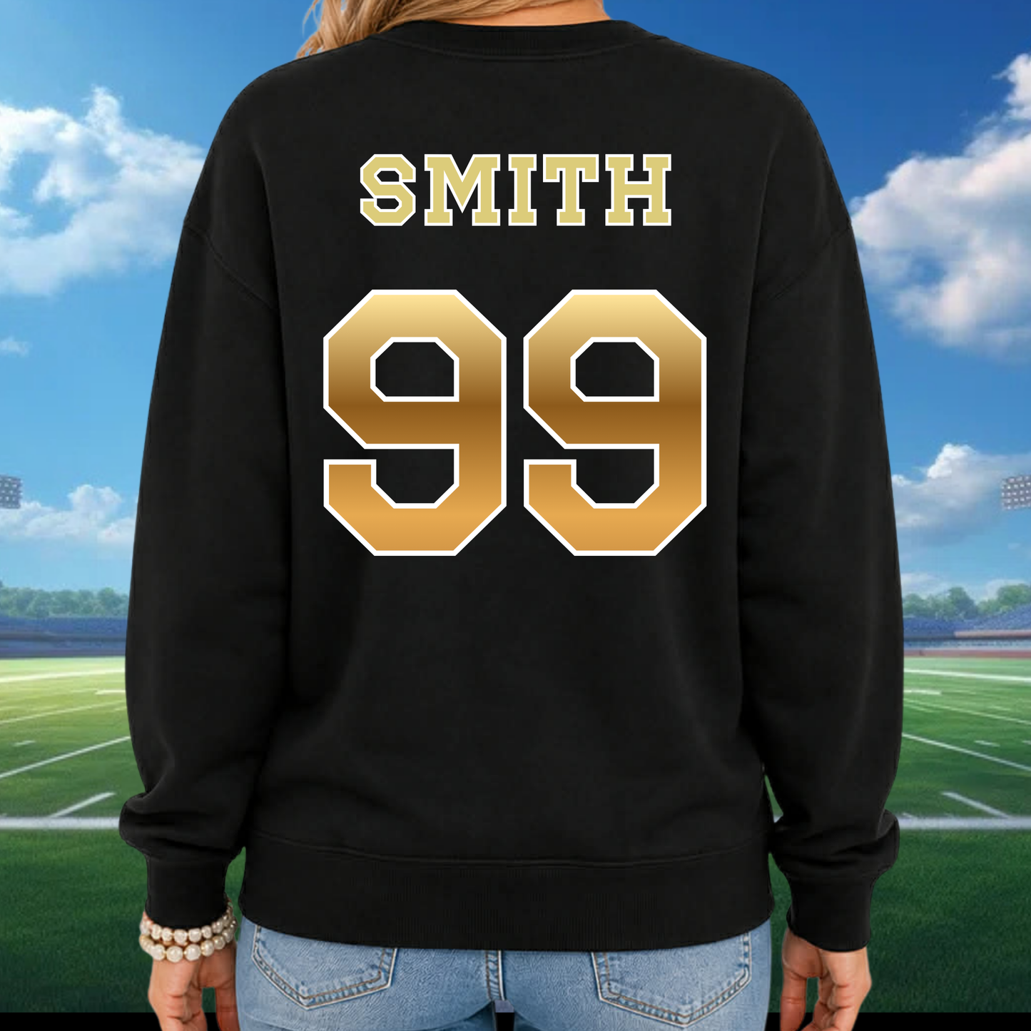 Black Vision Metallic Gold CS Panthers