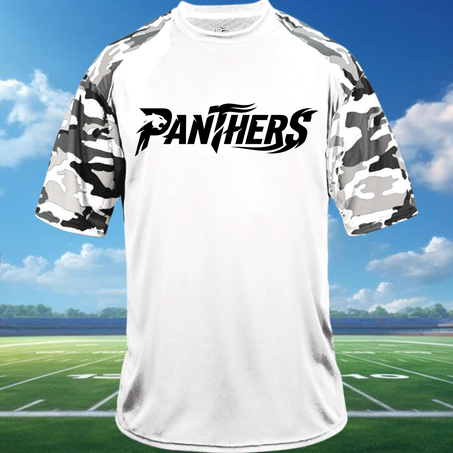Panthers Camo Sleeve Dri-Fit