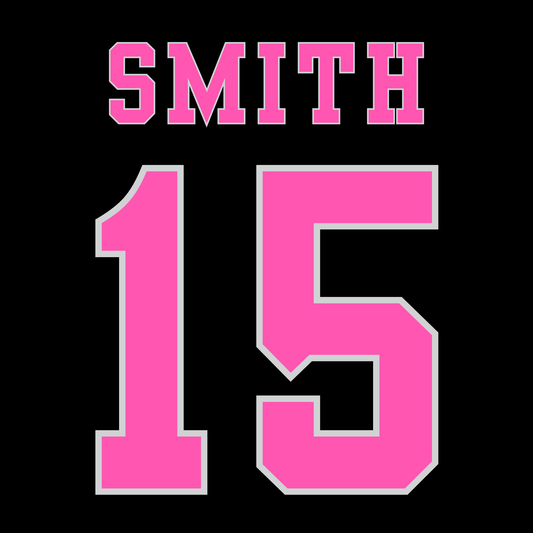 Girls Flag Football Pink