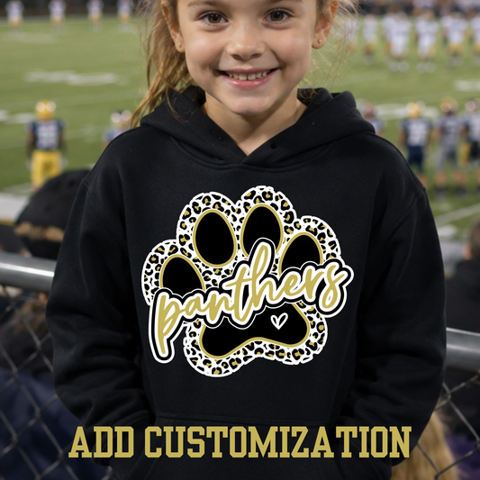Panthers Paw Cheetah Pink or Gold