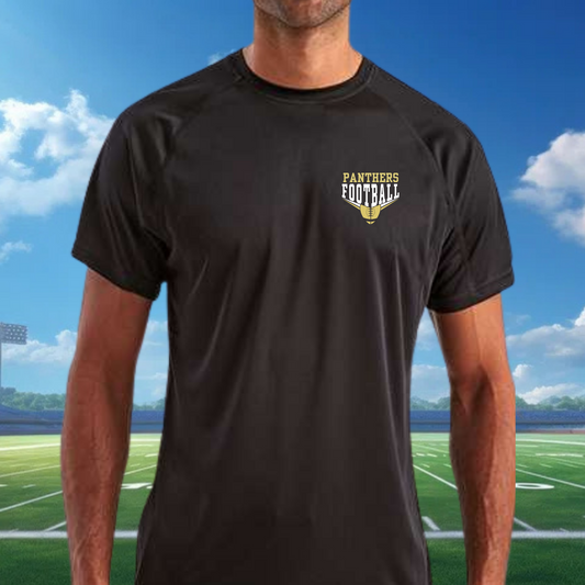 Panthers Football Gold/White Dri-Fit Tshirt