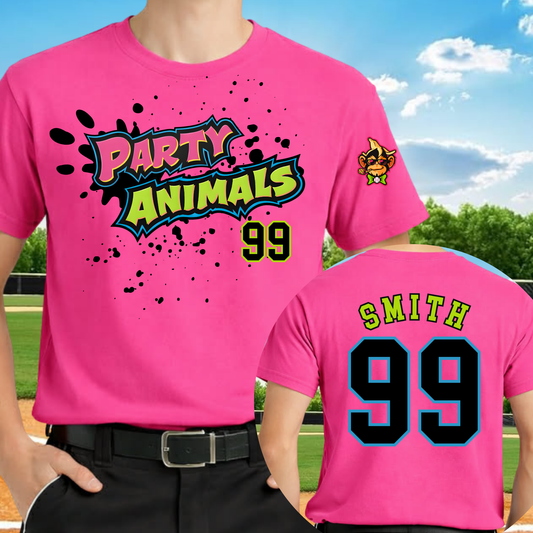 Custom Party Animals Logo TShirt