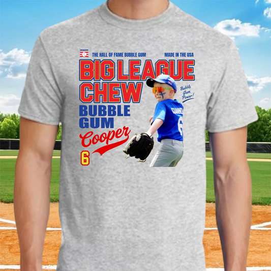 Big League Chew Custom Player Tshirt