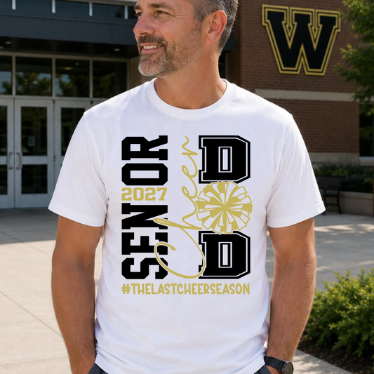 Senior Cheer Dad 2027 Front